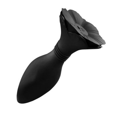 Черный анальный вибромассажер Morning Glory RСT - 12,8 см. от S-HANDE