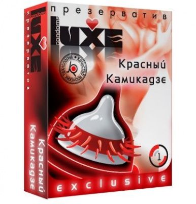 Презерватив LUXE  Exclusive   Красный Камикадзе  - 1 шт. от Luxe