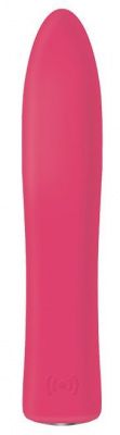 Розовая вибропуля SENSOR TOUCH BULLET - 12 см. от Dream Toys