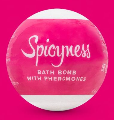 Бомбочка для ванны с феромонами Spicy - 100 гр. от Obsessive
