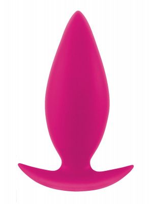 Розовая анальная пробка для ношения INYA Spades Medium - 10,2 см. от NS Novelties