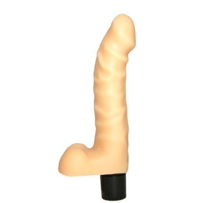 Вибромассажер №17 с рельефом - 19 см. от Сумерки богов