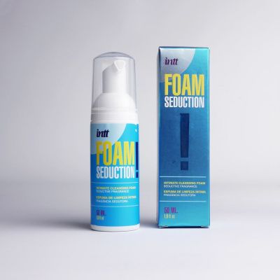 Очищающая пенка для тела Foam Seduction - 50 мл. от INTT