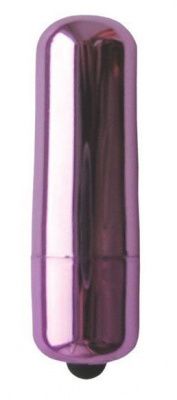 Фиолетовая гладкая вибропуля Erowoman-Eroman - 5,5 см. от Bior toys
