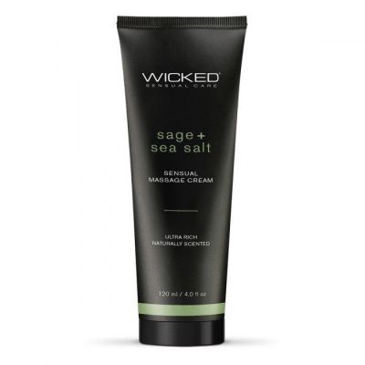 Массажный легкий крем WICKED Sage plus Sea Salt - 120 мл. от Wicked