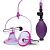 Вибропомпы для сосков Vibrating Nipple Suckers with Quick Release от Lux Fetish