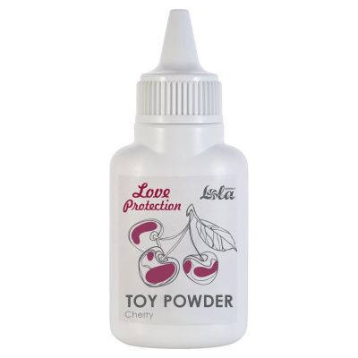 Пудра для игрушек Love Protection с ароматом вишни - 15 гр. от Lola toys