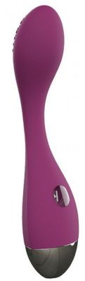 Фиолетовый вибромассажер G-Spot Evelyn - 15,1 см. от Kiss Toy