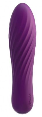 Фиолетовая вибропуля Tulip - 10,6 см. от Svakom