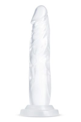 Прозрачный фаллоимитатор-реалистик Crystal - 19 см. от Blush Novelties
