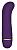 Фиолетовый G-стимулятор с вибрацией Mini G Floral - 10 см. от Rianne S