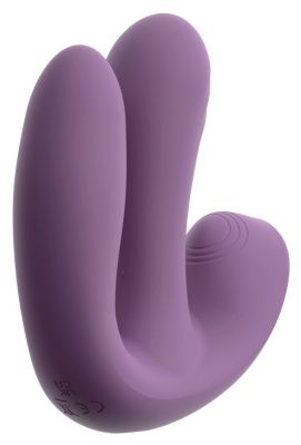 Фиолетовый тройной вибратор MIREVA RC Triple Hands-Free Vibrator от Orion