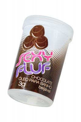Масло для ванны и массажа SEXY FLUF с ароматом шоколада - 2 капсулы (3 гр.) от INTT