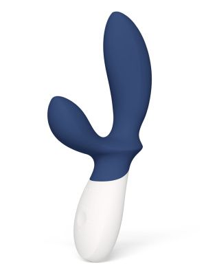Синий вибромассажер простаты Lelo Loki Wave 2 - 19,6 см. от Lelo