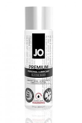 Возбуждающий лубрикант на силиконовой основе JO Personal Premium Lubricant  Warming - 60 мл. от System JO