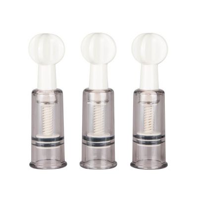 Набор из 3 вакуумных стимуляторов Nipple   Clit Suckers от EDC Wholesale