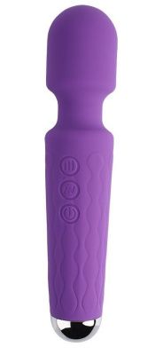 Фиолетовый жезловый вибратор Wacko Touch Massager - 20,3 см. от Chisa