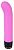 Розовый изогнутый вибратор Mr. Nice Guy - 23 см. от Orion
