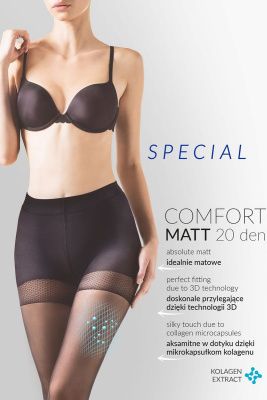 Утягивающие колготки Comfort Matt 20 den от Gabriella