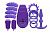 Фиолетовый вибронабор FLIRTY KIT SET от NMC