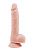 Телесный фаллоимитатор-реалистик Dual Density Dildo - 19,5 см. от Dream Toys