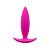 Малая розовая анальная пробка BOOTYFUL ANAL PLUG XTRA SMALL PINK - 9 см.  от Dream Toys