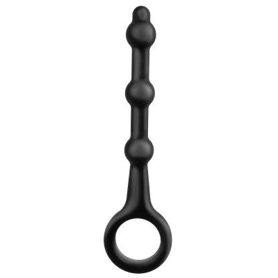 Анальная елочка из силикона Pleasure Piston - 17,9 см. от Pipedream