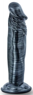 Черный фаллоимитатор без мошонки с присоской Ebony 6 Inch Dildo - 15 см. от Blush Novelties