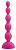 Розовый анальный вибростимулятор Anal Beads L - 21,5 см. от Howells