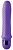 Фиолетовый ребристый вибромассажер Grape Swirl Vibe - 15,8 см. от Pipedream
