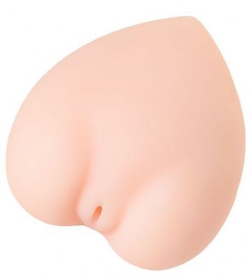 Телесный мастурбатор-вагина в форме сердца от ToyFa