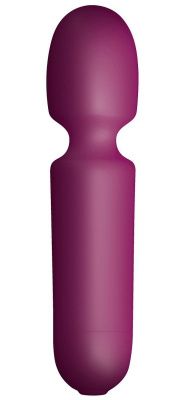 Сливовый wand-вибратор Playful Passion - 16,9 см. от Sugar Boo