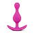Розовая фигурная анальная пробка Luxe Explore - 11,4 см. от Blush Novelties