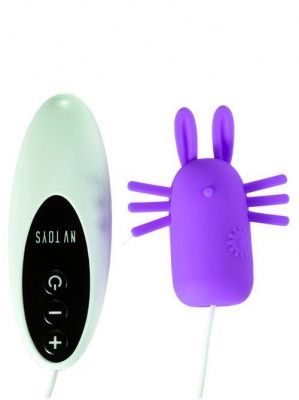 Фиолетовое виброяйцо Kitty в виде кошечки от NV Toys