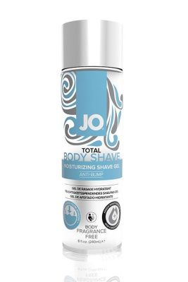 Гель для бритья и интимной гигиены JO TOTAL BODY SHAVE GEL - 240 мл. от System JO
