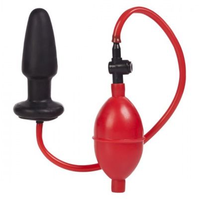 Анальная пробка Expandable Butt Plug с функцией подкачки - 9,5 см. от California Exotic Novelties