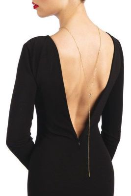 Золотистая цепочка на спину JULIE от Bijoux Pour Toi