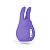 Фиолетовый клиторальный стимулятор Tedy от EDC Wholesale