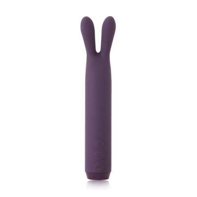 Фиолетовый вибратор с ушками Rabbit Bullet Vibrator - 8,9 см. от Je Joue