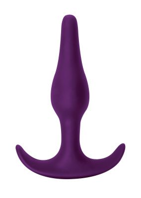 Фиолетовая анальная пробка Starter - 10,5 см. от Lola Games