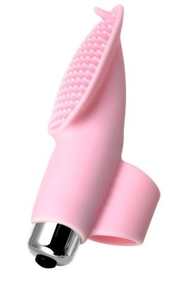 Нежно-розовая вибронасадка на палец JOS TWITY - 10,2 см. от JOS