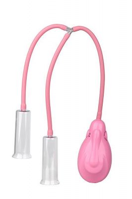 Двойная вакуумная помпа для сосков NIPPLE STIMULATION PUMP от Dream Toys