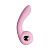 Розовый вибростимулятор точки G с нагревом Bendable Heating G-Spot Vibrator от Youvic