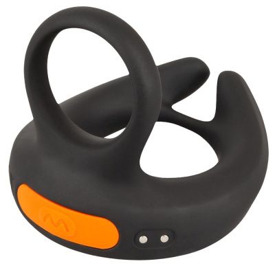 Черный вибростимулятор мошонки RC Scrotum Stimulator with Vibration от Orion