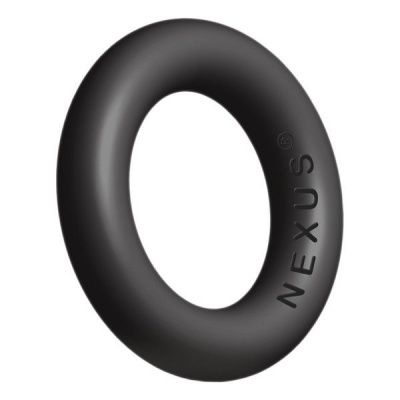 Черное эрекционное кольцо Nexus Enduro Plus от Nexus Range