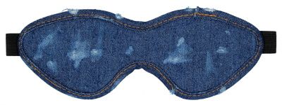 Синяя джинсовая маска на глаза Roughend Denim Style от Shots Media BV