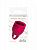 Малиновая менструальная чаша Peony - 15 мл. от Lola toys