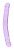 Двусторонний фиолетовый фаллоимитатор - 34 см. от Shots Media BV