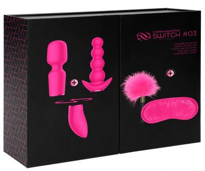 Розовый эротический набор Pleasure Kit №3 от Shots Media BV
