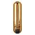 Золотистая вибропуля в чехле для хранения Rechargeable Hideaway Bullet - 7,5 см. от California Exotic Novelties